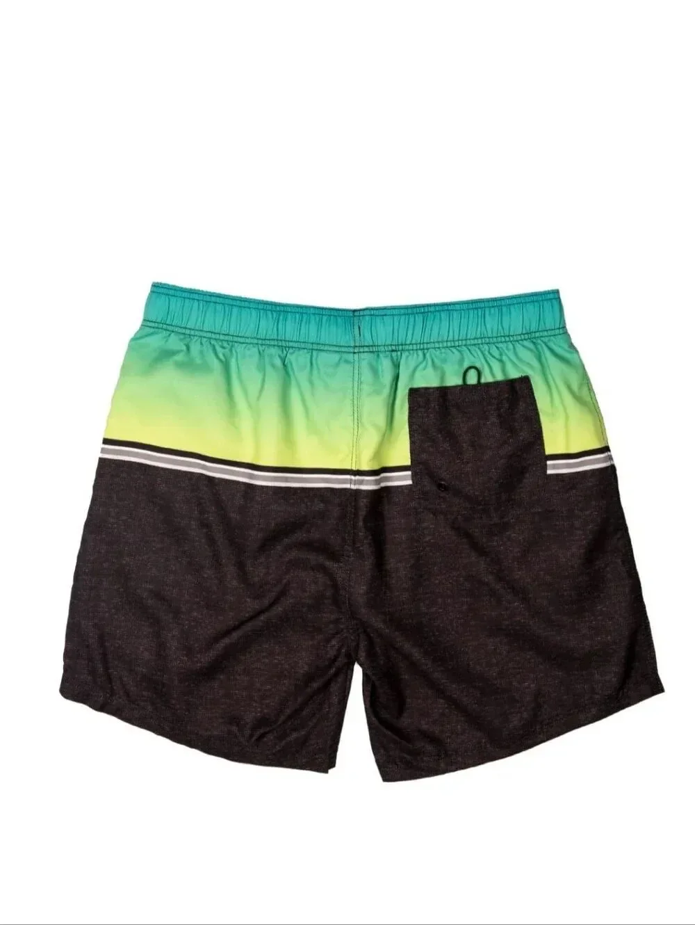 Burnside Men's XL Lime And Black Swim Trunks - New